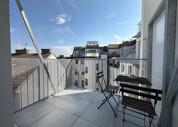 Apartment Rooftop-4 Guests-city View Wien